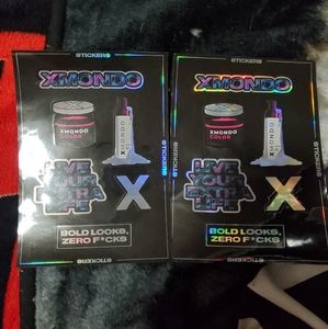 FREE 2 Brand New Xmondo Stickers!!